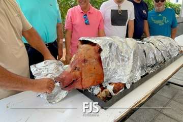 Lomo Magullo celebra el Día del Vecino en plena ola de calor/Francisco Javier Santana.